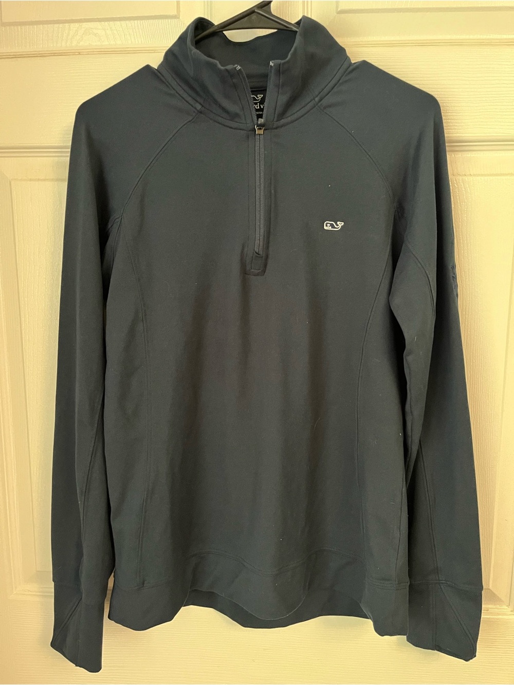 Vineyard Vines Navy Quarter-Zip Pullover